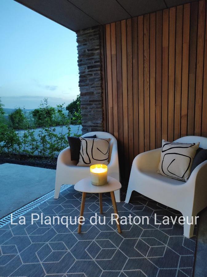 La Planque Du Raton Laveur Aparthotel Lierneux Buitenkant foto